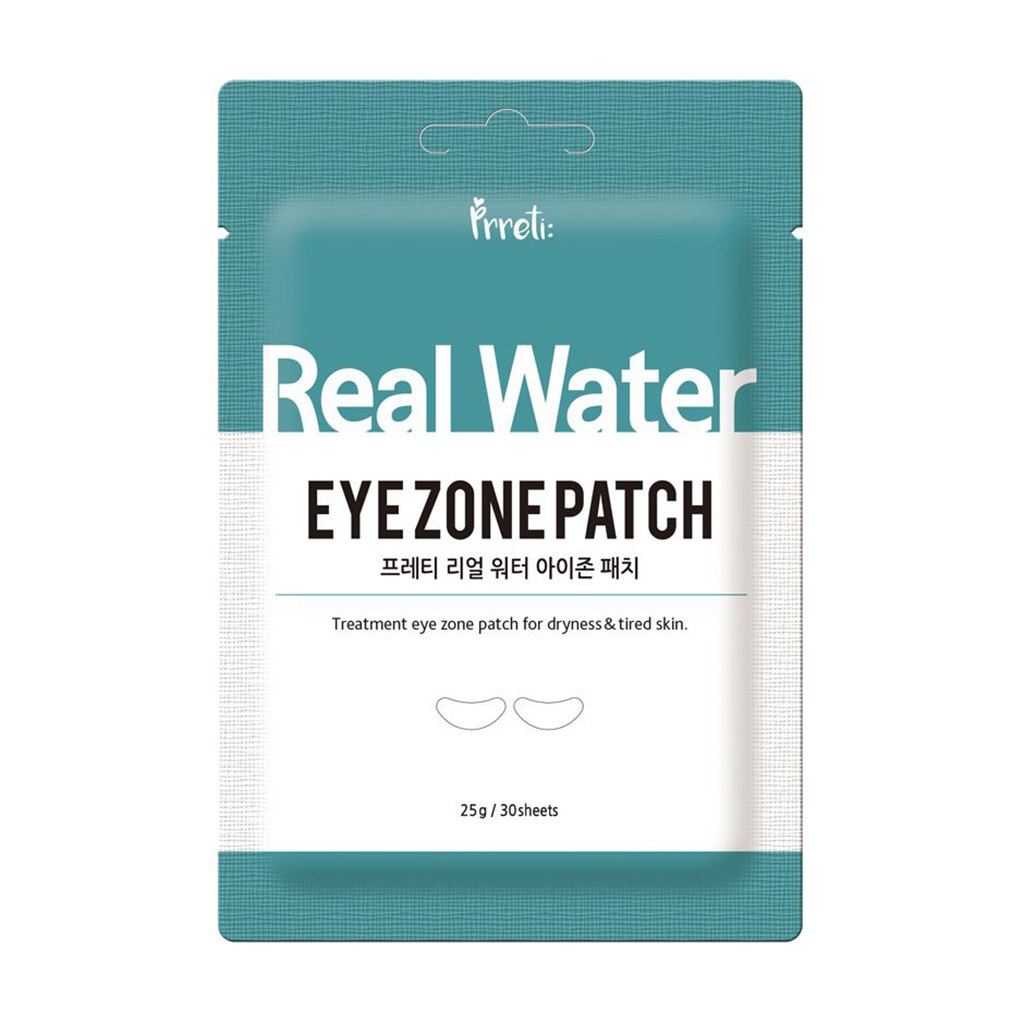 Тканинні патчі для шкіри навколо очей Prreti Real Water Eye Zone Patch, 30 шт, 25 г