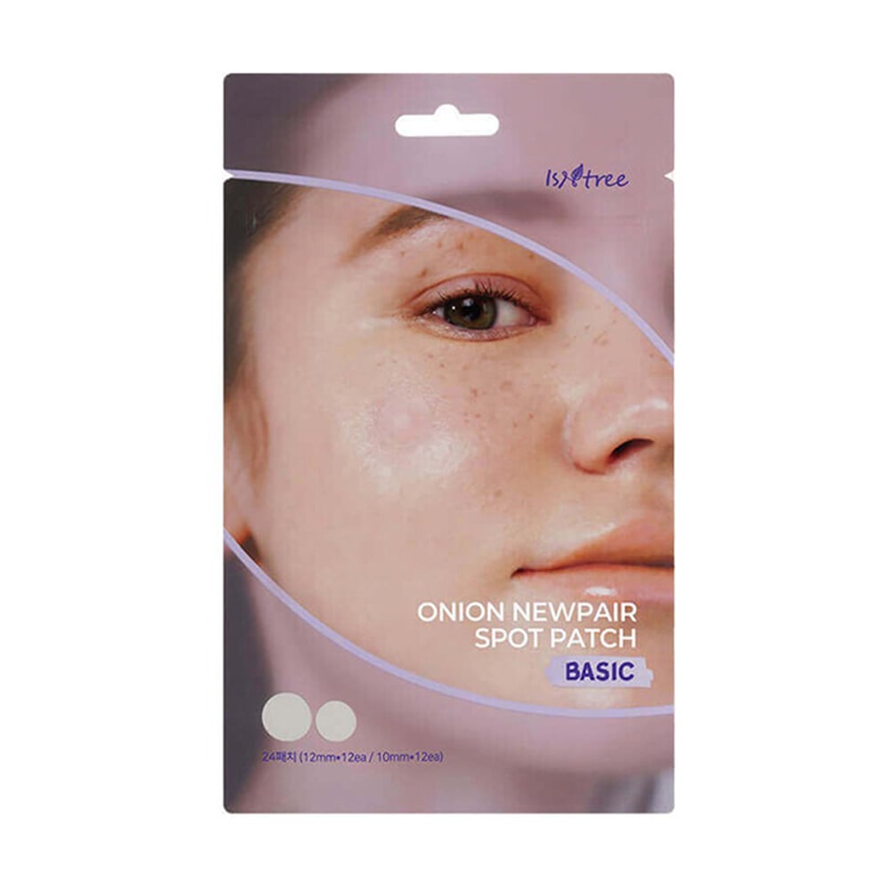 Точкові патчі для обличчя IsNtree Onion Newpair Spot Patch Basic проти висипань, 24 шт